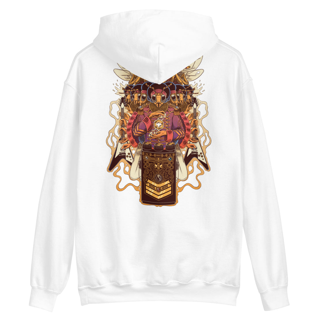 Hoodie Octahive (White)