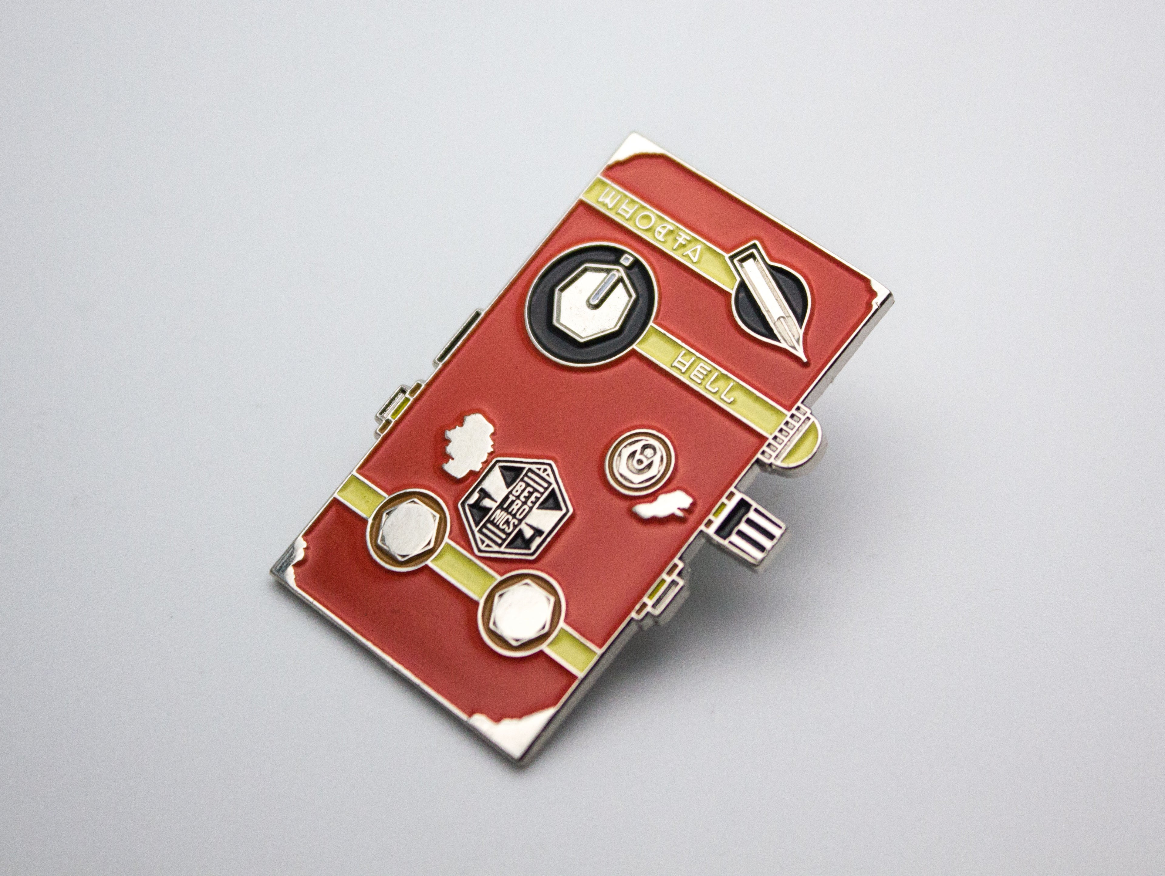 Whoctahell Enamel Pin