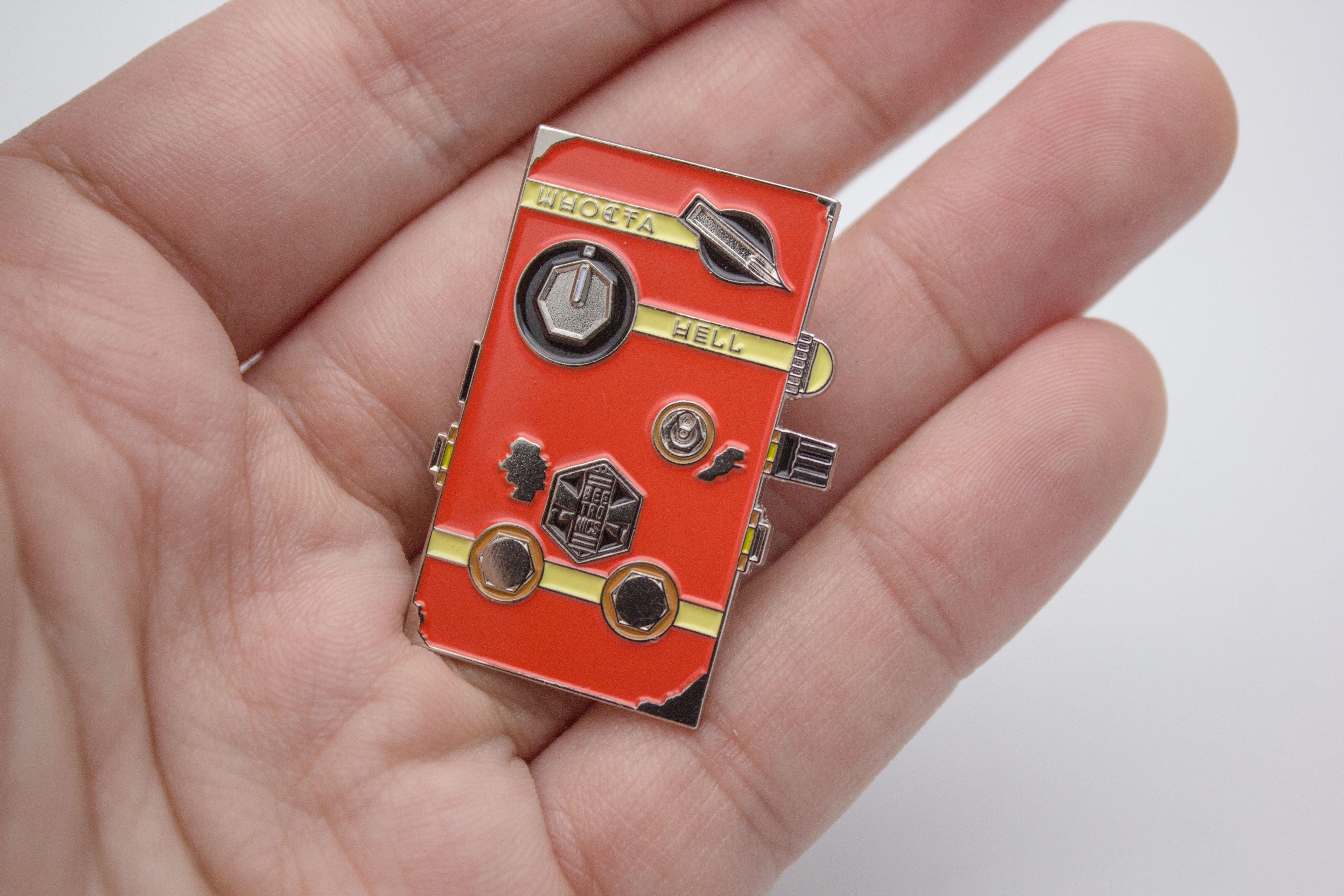 Whoctahell Enamel Pin