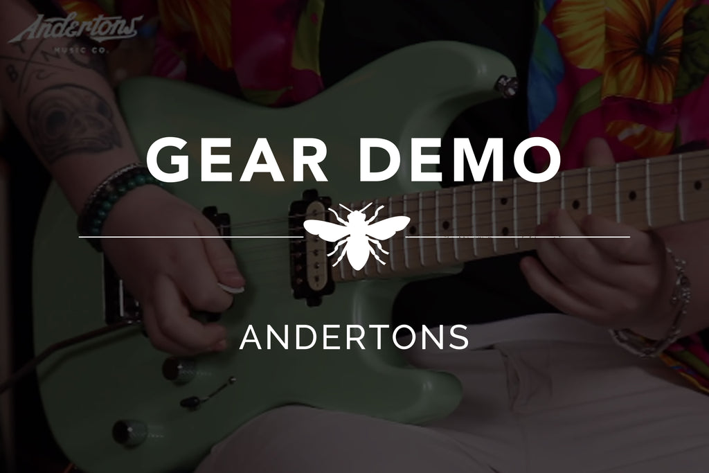 GEAR DEMO - Andertons Music Co. + BEES