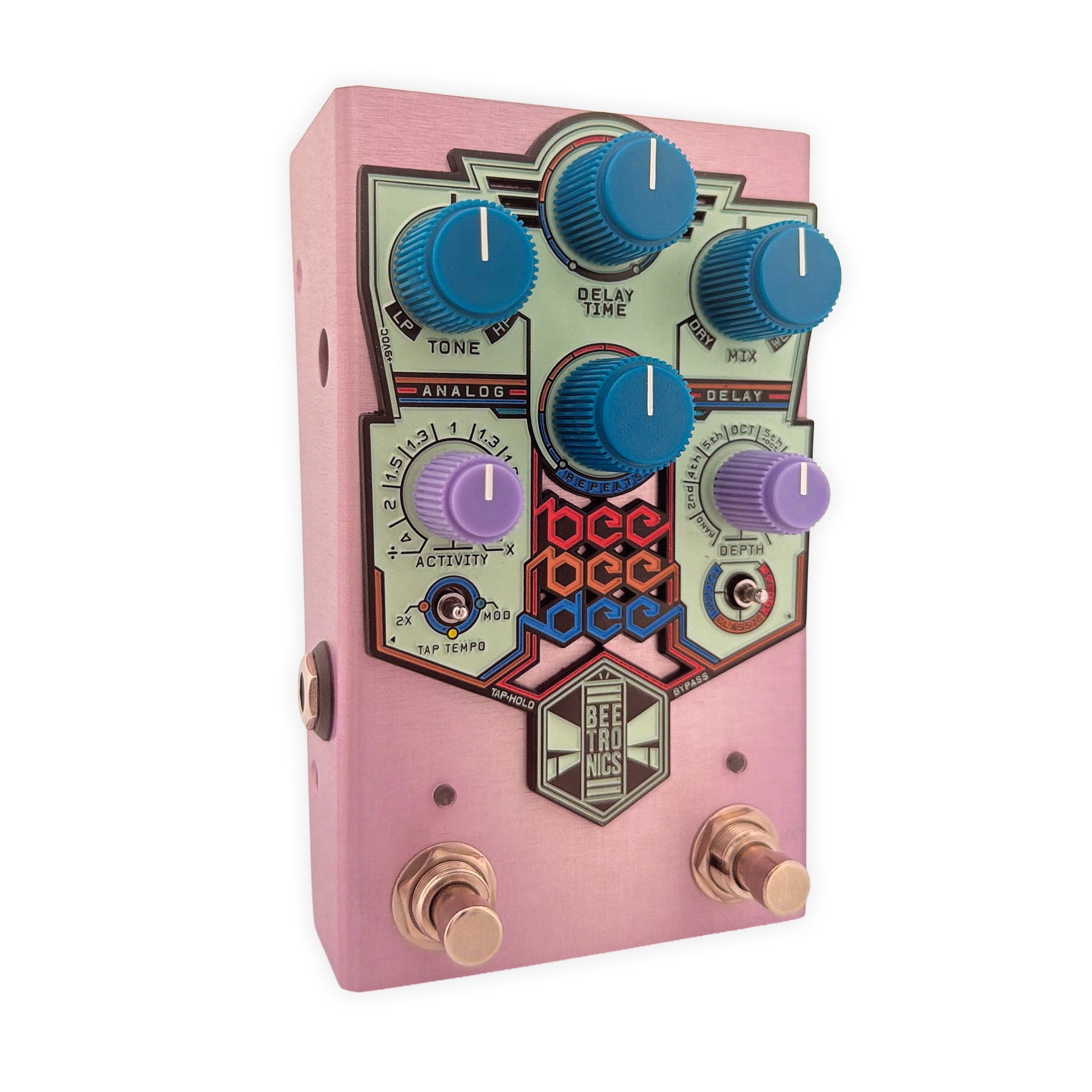 BeeBeeDee Analog Delay • Limited Edition • Pink Violet – Beetronics