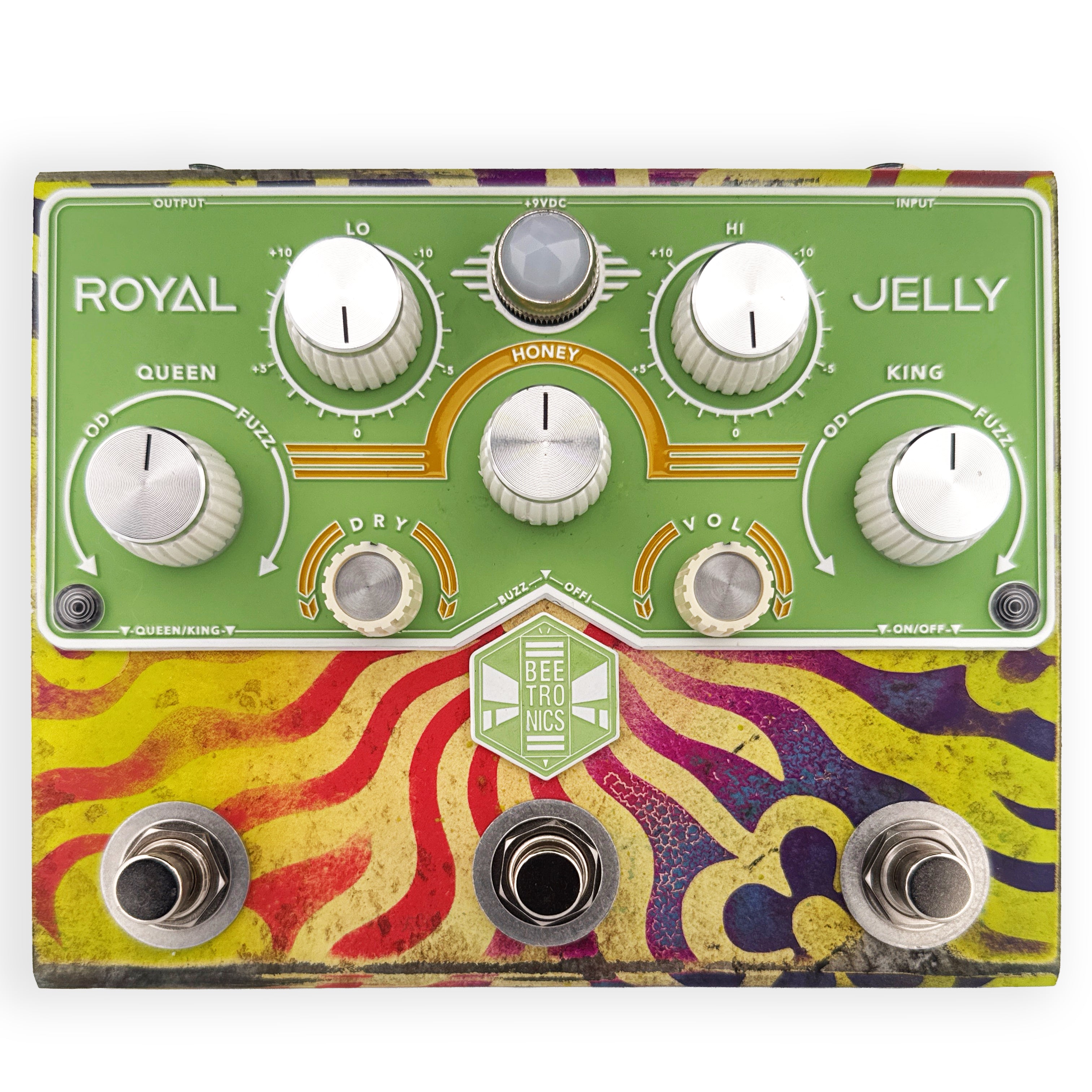 ギター Beetronics  JELLY Fuzz/OD Blender Beetronics Royal Jelly - OD/FUZZ Blender - YouTube