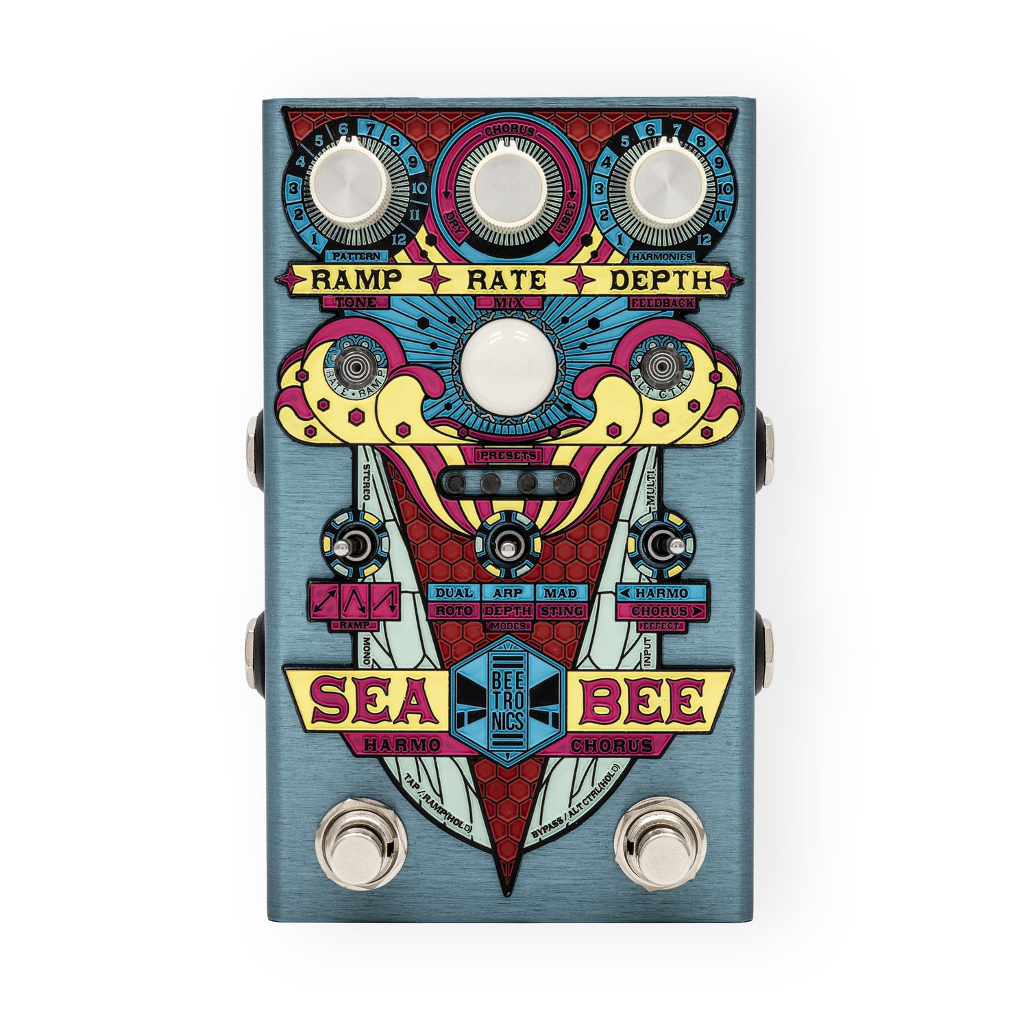 bee gees pedal Seabee Harmochorus • Limited Edition • SIREN – Beetronics