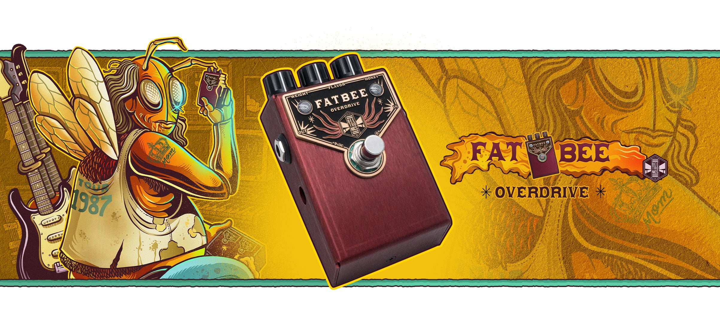 BEETRONICS FATBEE ビートロニクス ファットビー Fatbee Overdrive • Babee Series – Beetronics