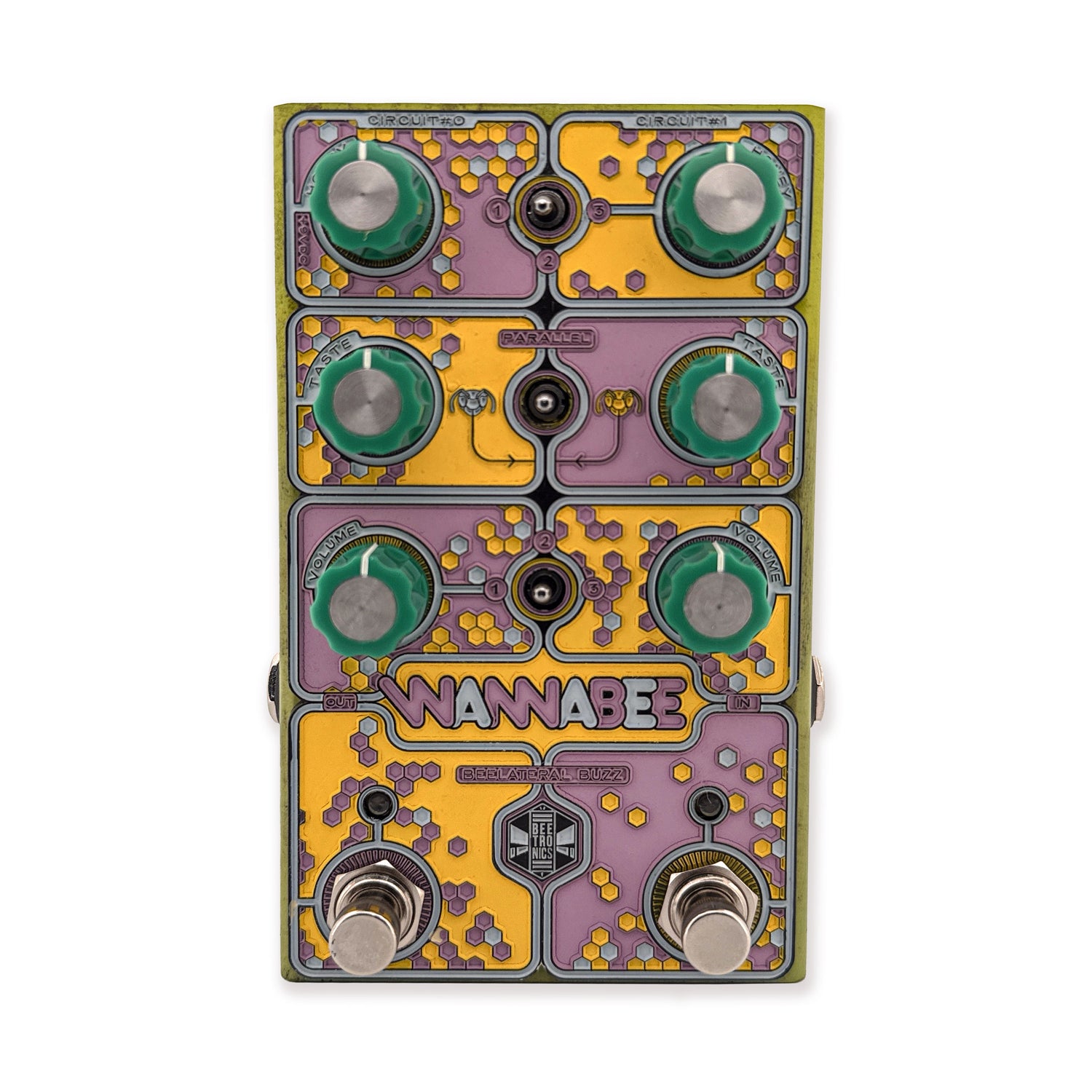 Wannabee Beelateral Buzz • Limited Edition • PURPLE GREEN