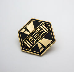 Gold Logo Enamel Pin