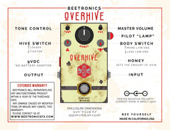 Overhive Mid-Gain Overdrive <p> Standard Series