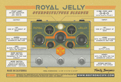 Royal Jelly Fuzz/OD Blender • Royal Series
