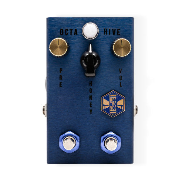 Beetronics ( ビートロニクス ) OCTAHIVE Fuzz Octahive Dual FS Limited Edition Blue – Beetronics